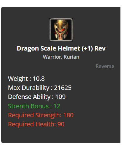 dragon +1 reb set