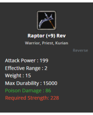 raptor reb +9