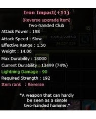 iron impact +9 