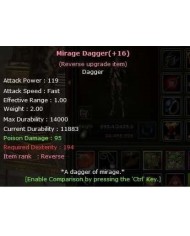 mirage dagger