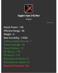 Eagle's Eye
 +-+5 Rebirt