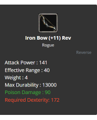 Iron Bow +11