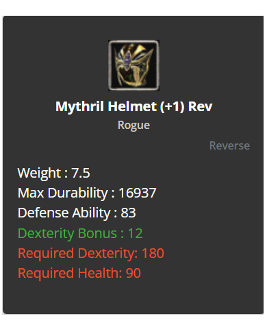  Mythril (SET) (+1) Rev