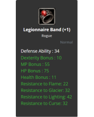 Legionnaire Band (+1) (DUAL)