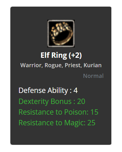 Elf Ring +2