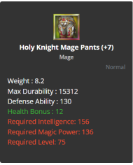 Mage Krowaz / Holy / Chitin Karma Set