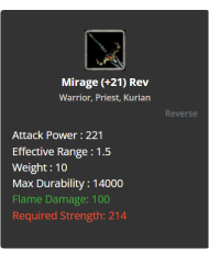 Mirage +21 Rev