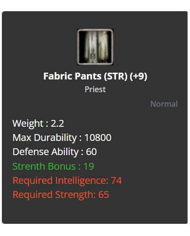 Fabric Set+9 (STR)