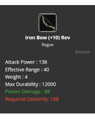 Iron Bow +10 Rev