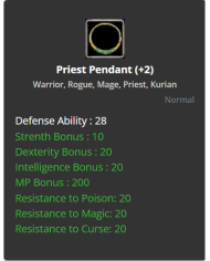 Priest Pendant +2