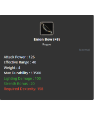 Enion Bow +8