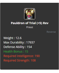 Trial Set +5 Rev