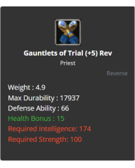 Trial Set +5 Rev