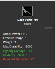 Dark Vane +9