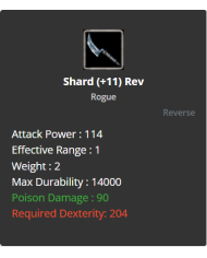 Shard +11 Rev