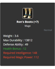 2x FR+3 - +7 Ron's Set