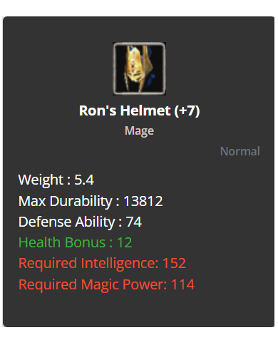 2x FR+3 - +7 Ron's Set