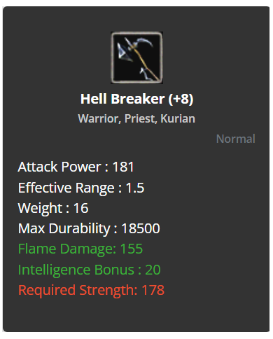 +8 Hell Breaker