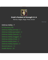 Amulet Of Strength +3