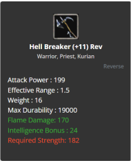 +5 Reverse Hell Breaker