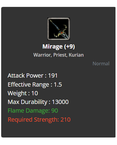 Mirage +11