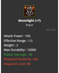 +7 Dark Knight Mace