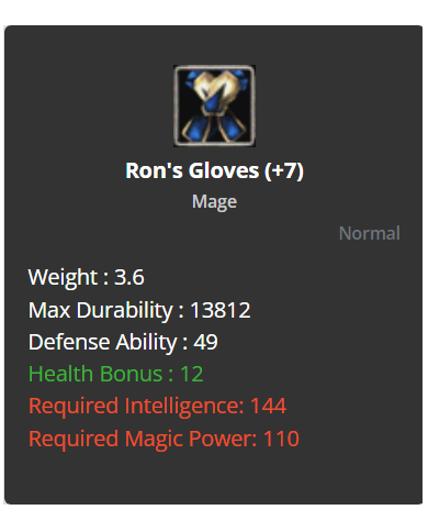 +7 Ron's Set